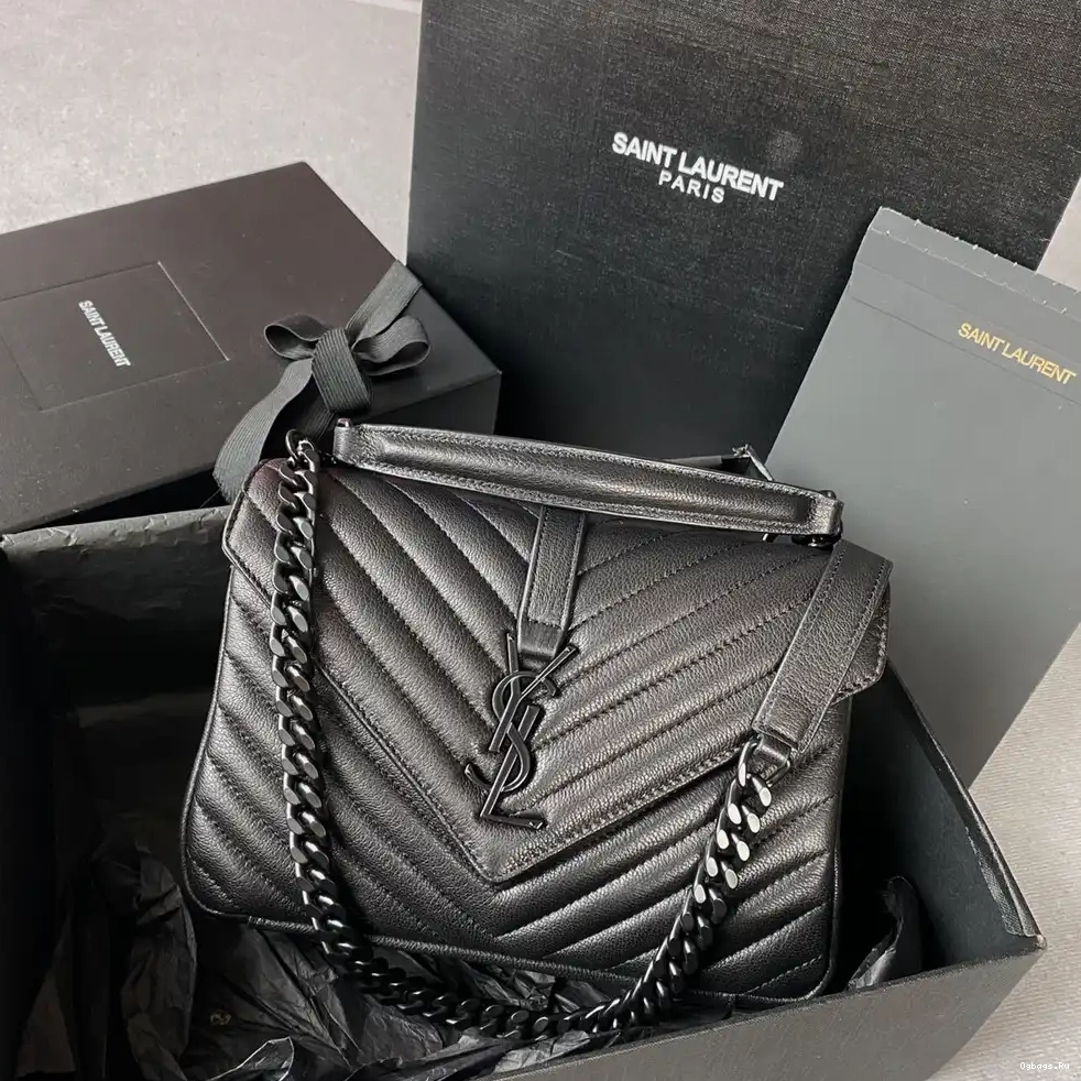 shoulder YSL Medium leather bag-24*17*6.5cm 0518